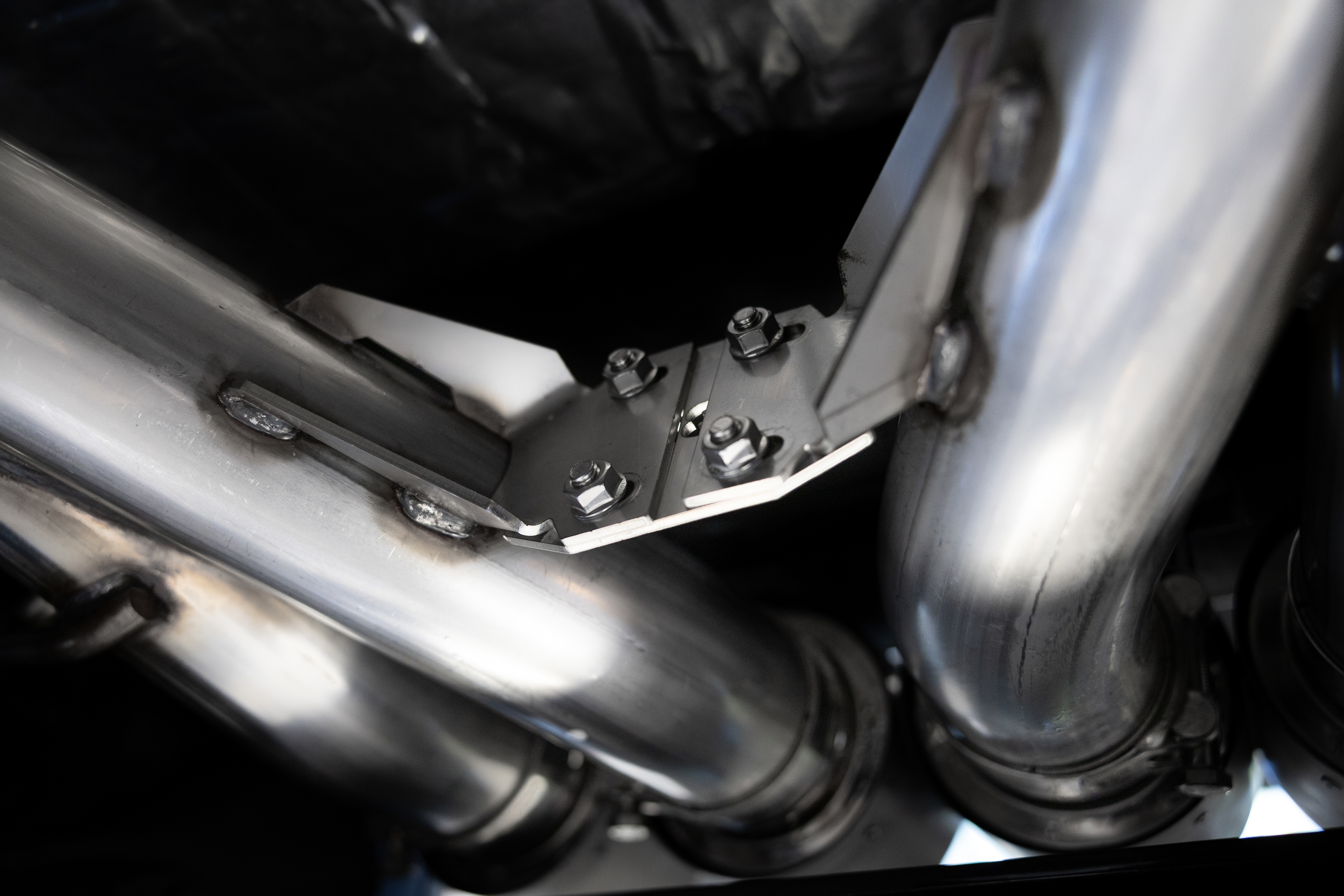 MBRP Exhaust 3in. Muffler Bypass Axle Back; With Quad 4in. BLK Tips;  T304